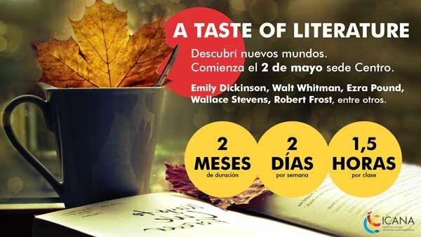 Nuevo Taller de literatura : "A taste of Literature "