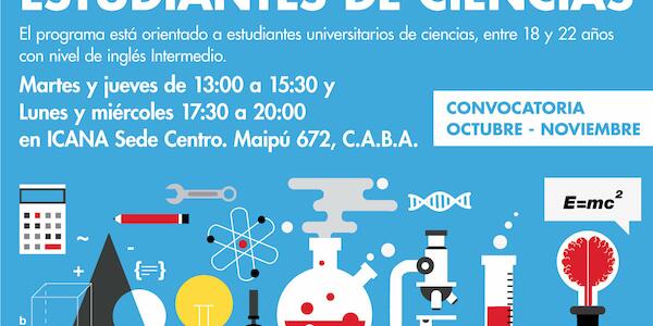 Becas para estudiantes universitario de ciencias
