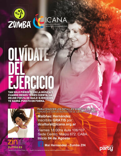 Clases de Zumba en ICANA