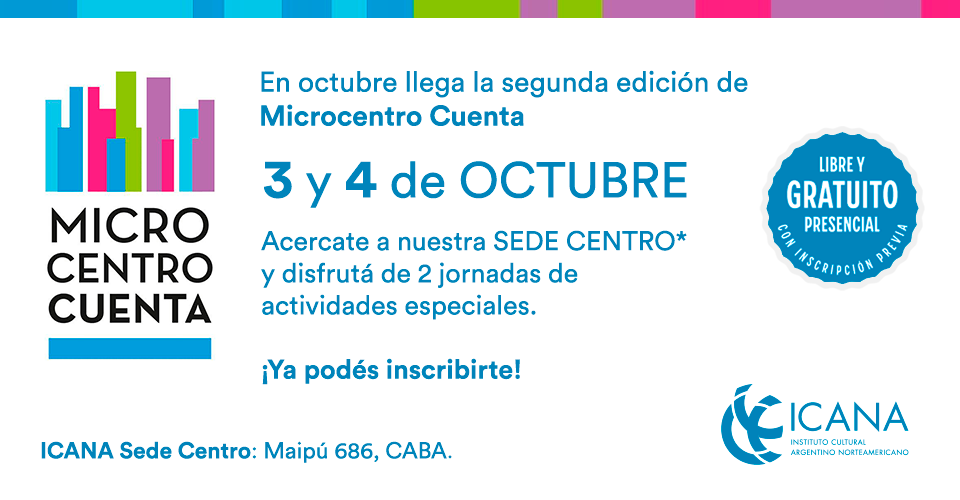 Llega la segunda edición de Microcentro Cuenta