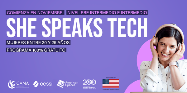 She Speaks Tech - Program by ICANA